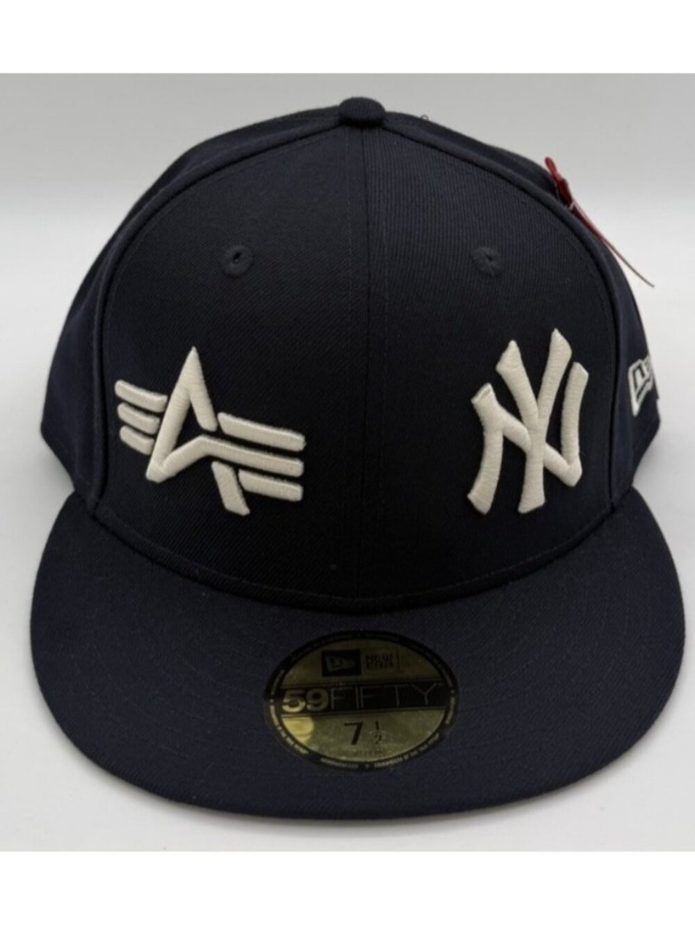 New York Yankees New Era 59Fifty Fitted Cap Hat Alpha Industries Size 7 ½